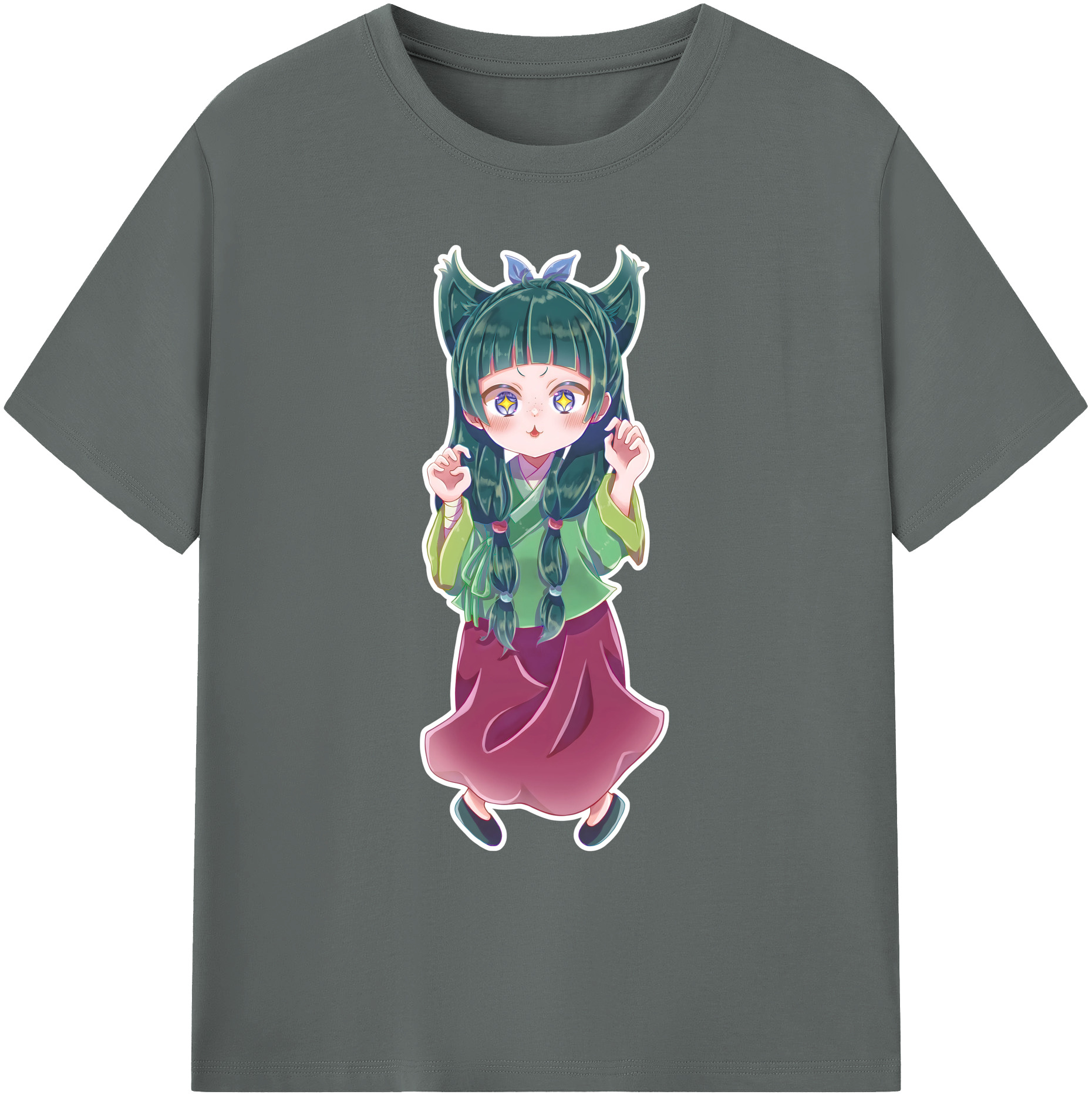 （画像用） 薬屋のひとりごと The Apothecary Diaries 綿100％ メンズ半袖Tシャツ｜肌触りやわらか＆通気性